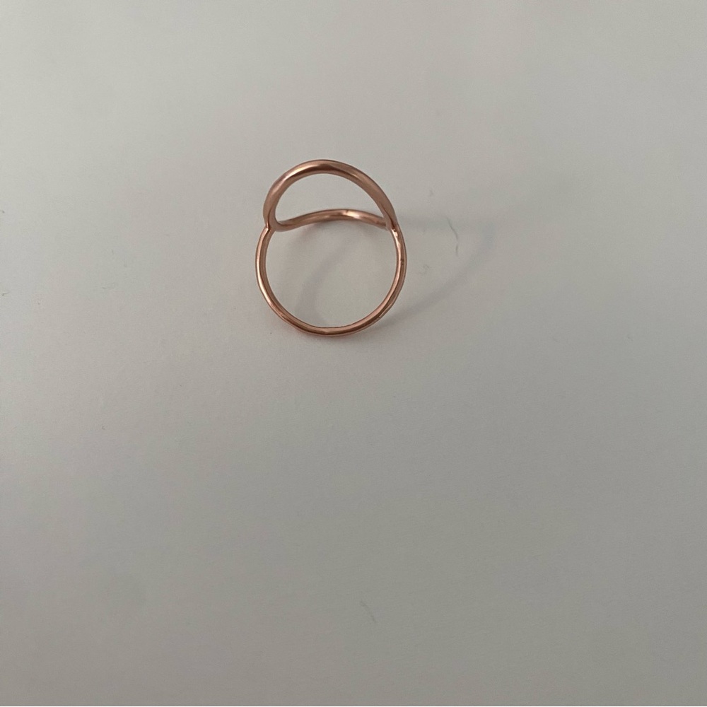 Pura Vida Rose Gold Oval Ring - Picture 3 of 3